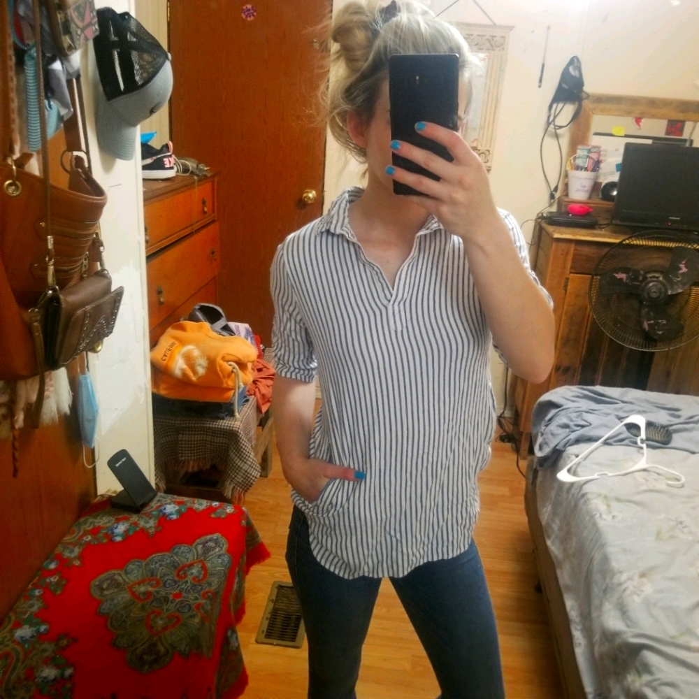 Quarter Sleeved Blouse